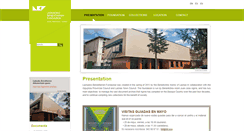 Desktop Screenshot of lbfundazioa.org